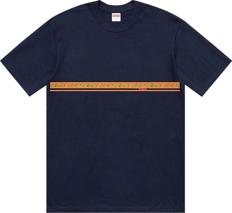 

Футболка Supreme Hard Goods Tee 'Navy', синий