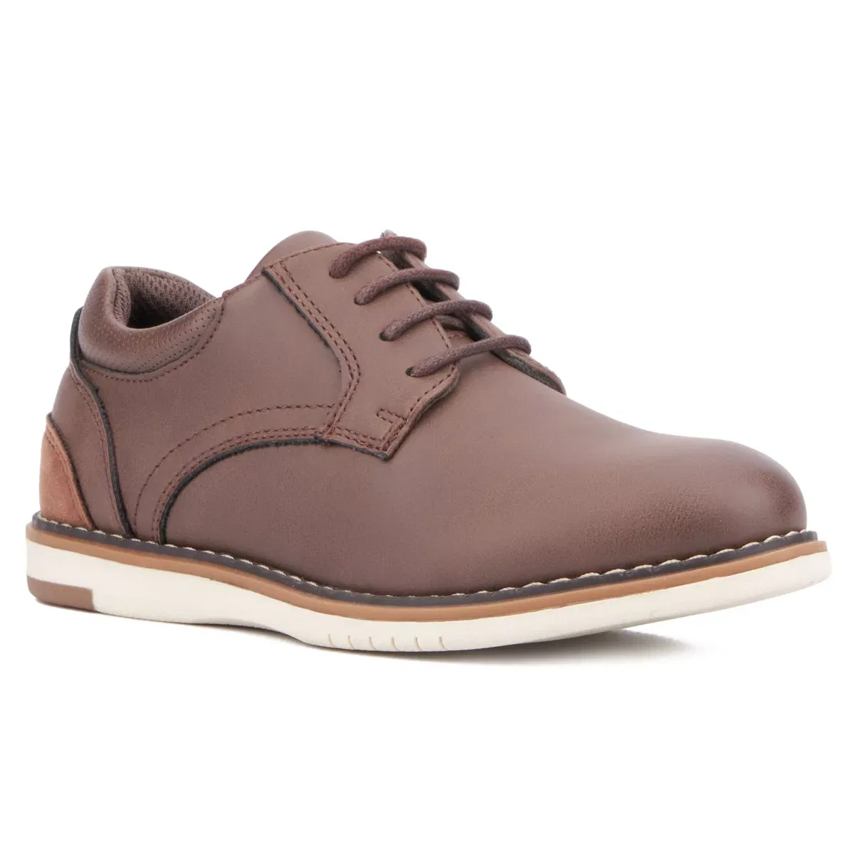 Детские оксфорды для мальчиков на шнуровке Daniel Xray Footwear, Brown