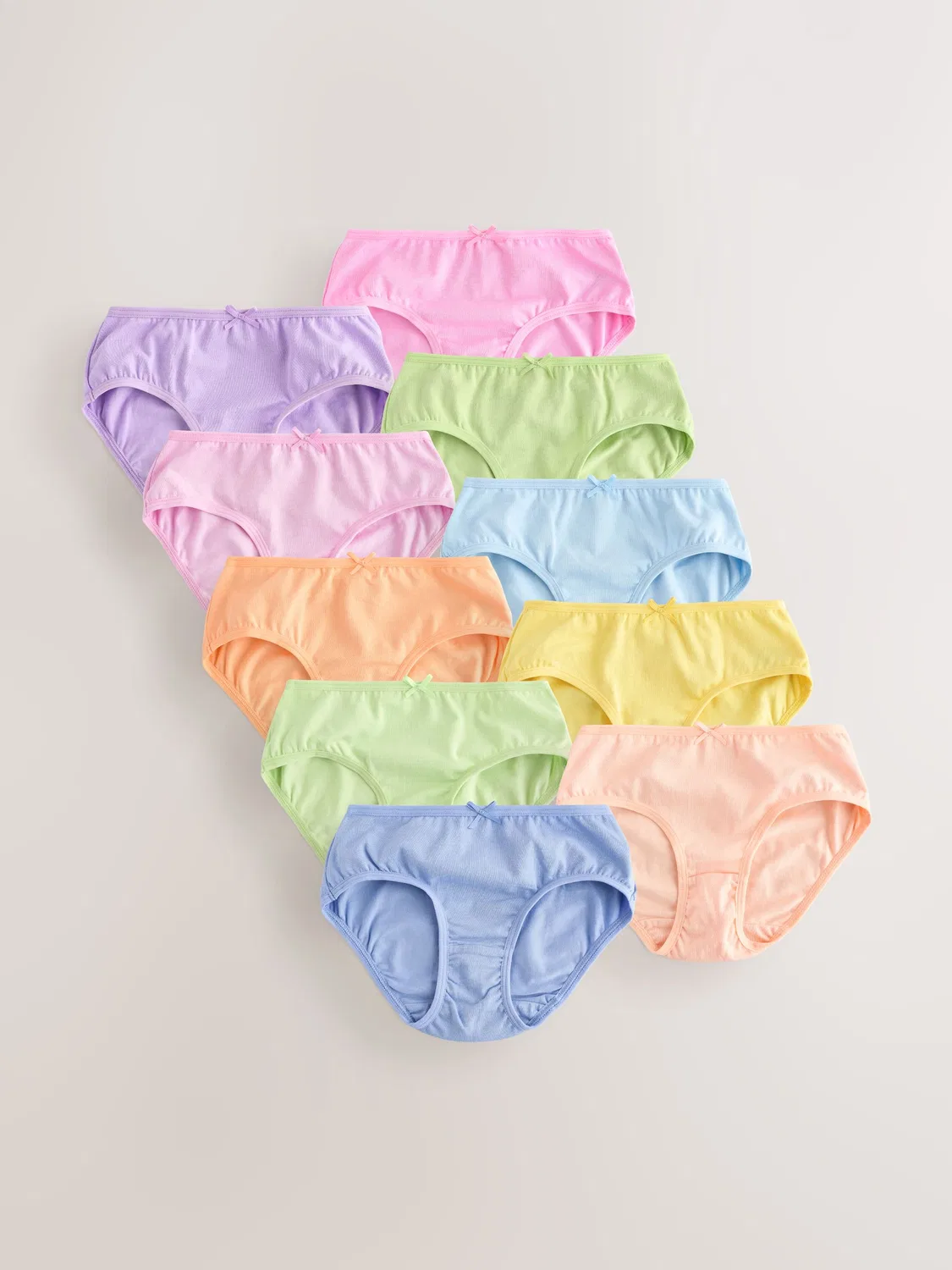 Трусы 10 шт, хлопок с эластаном, Briefs 10 Pack Next, оранжево-розовый