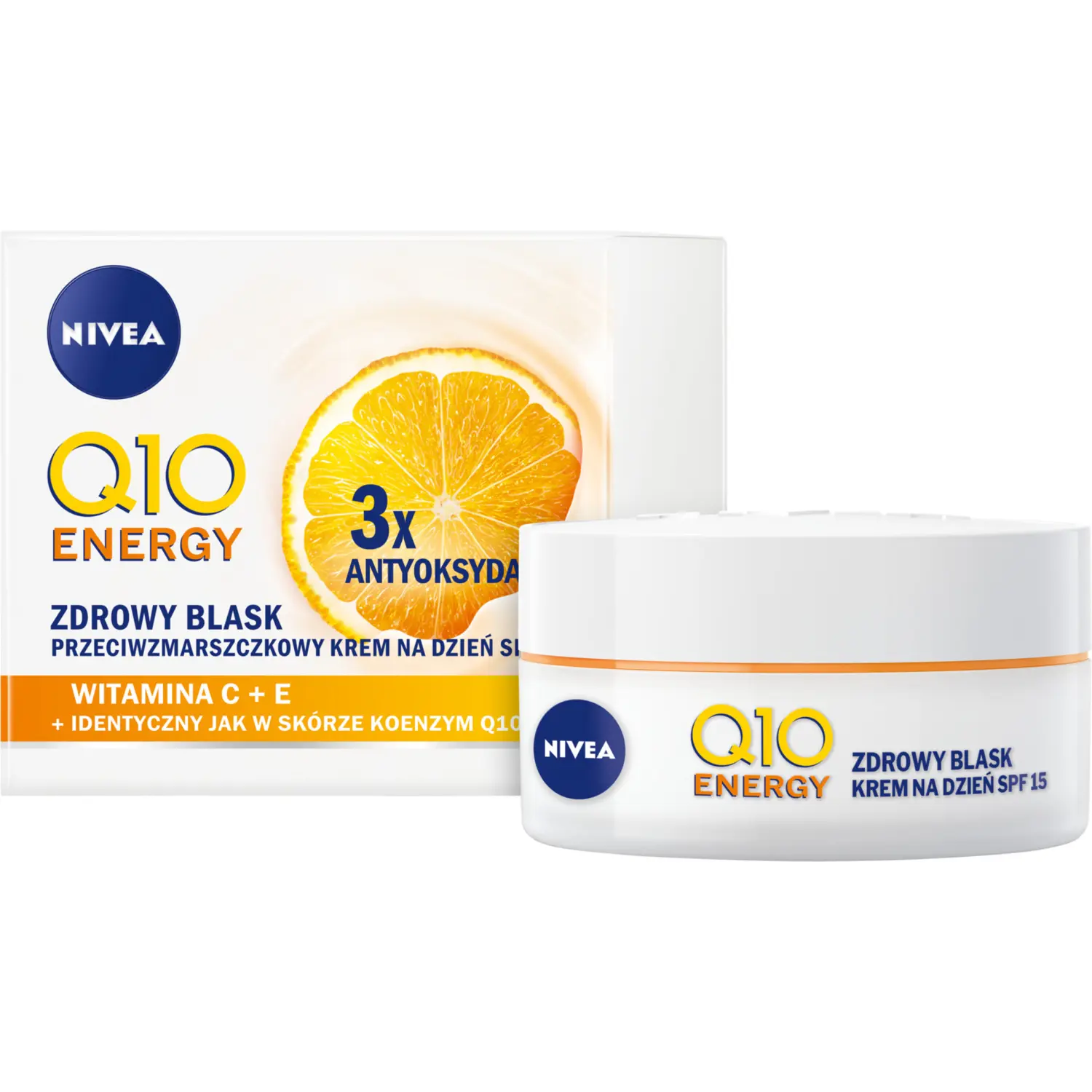 

Nivea Q10 Energy Дневной крем для лица с витамином С и SPF15, 50 мл