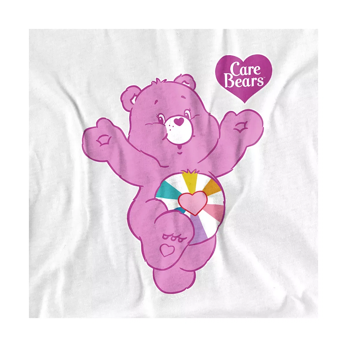Детский боди-комбинезон с коротким рукавом Care Bears, White — фото 2
