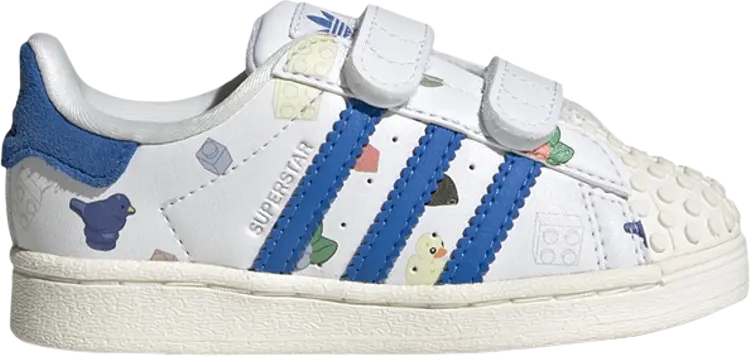 

Кроссовки Adidas LEGO x Superstar CF I, белый