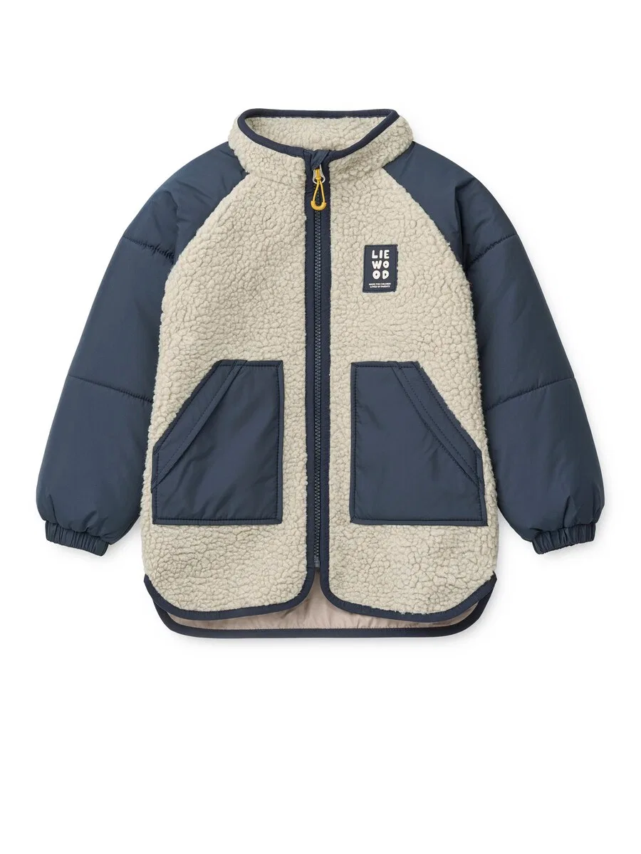 Куртка Liewood Between-Season Jacket 'Runa' темно-синего цвета