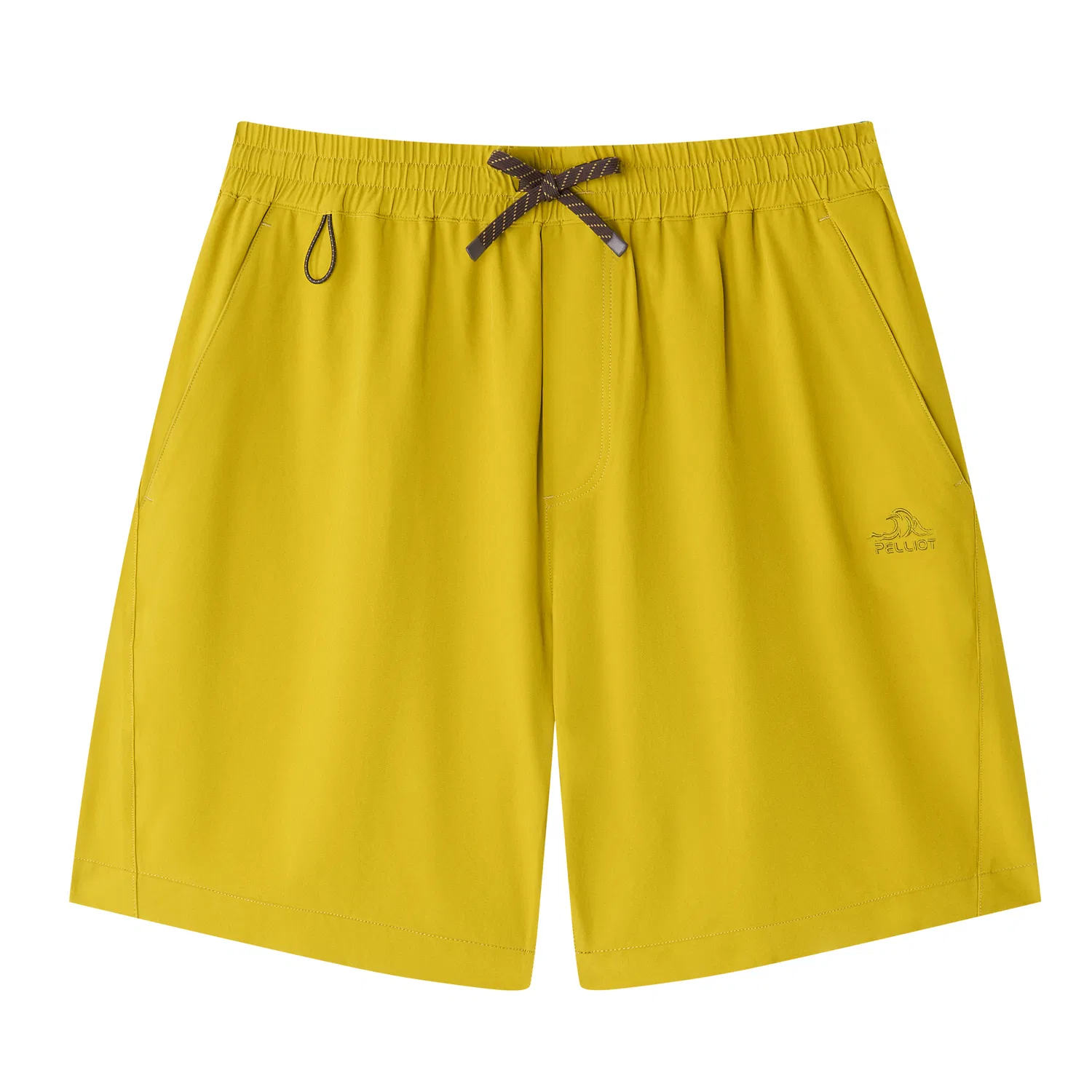 Детские шорты повседневные тонкие PELLIOT, Mustard Yellow