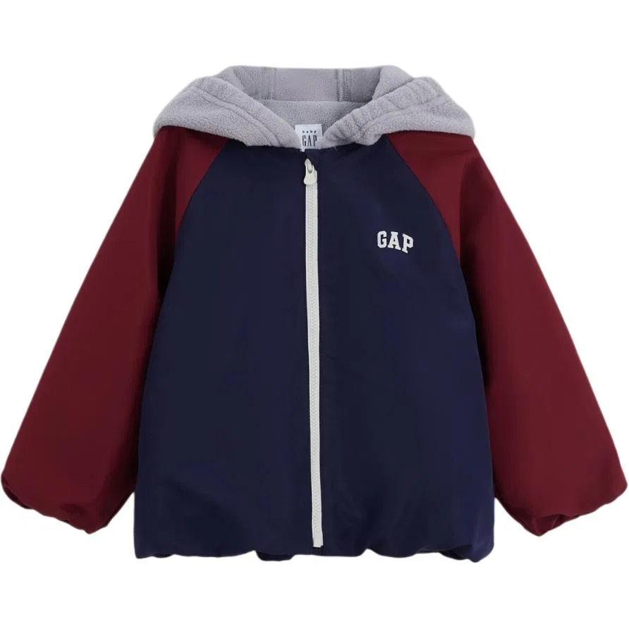 Детская куртка с капюшоном утепленная GAP, Marine Blue