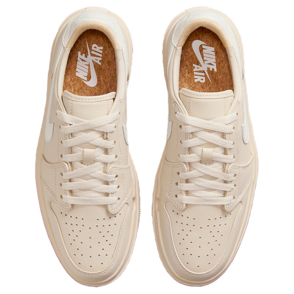 Кроссовки Air Jordan 1 Vintage Basketball Shoes Women's Low-top Off-white, цвет Off-white — фото 4
