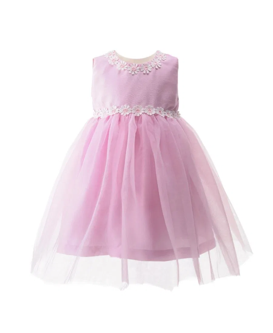 Платье для девочек Daisy Tulle Party Rachel Riley, Pink