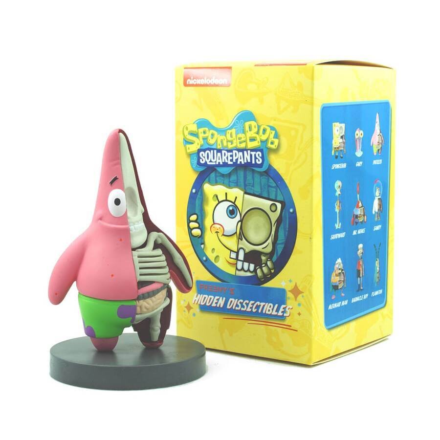 

Фигурка Jason Freeny x Nickelodeon Spongebob Hidden Dissectibles Patrick Figure, мультиколор