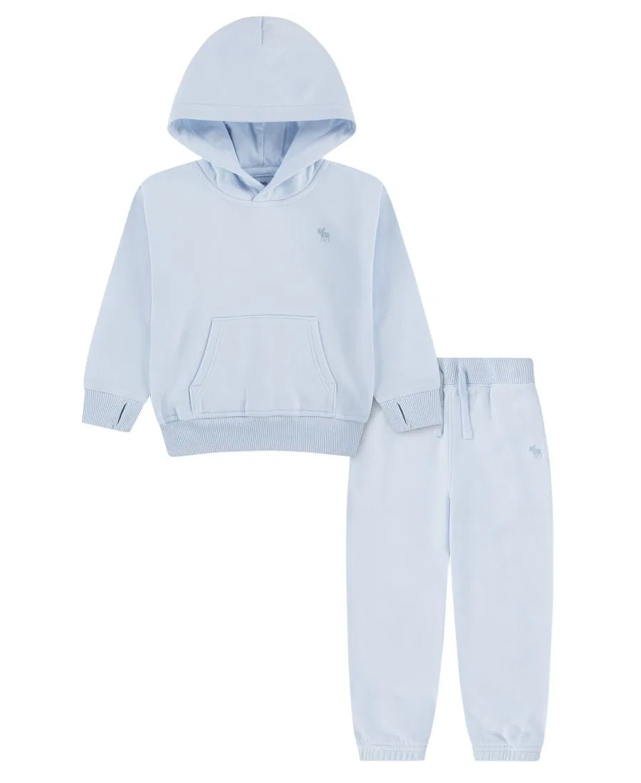Комплект из худи и спортивных брюк с вышивкой Muscle Moose abercrombie kids, Ice Water