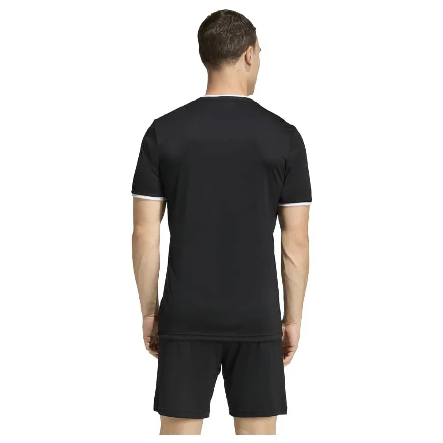 Футболка спортивная с коротким рукавом ENT26 Jsy adidas, Черный — фото 2