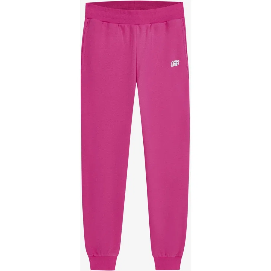 Детские спортивные штаны из флиса с моделью G Lw Fleece Jogger Sweatpant Skechers, Розовый