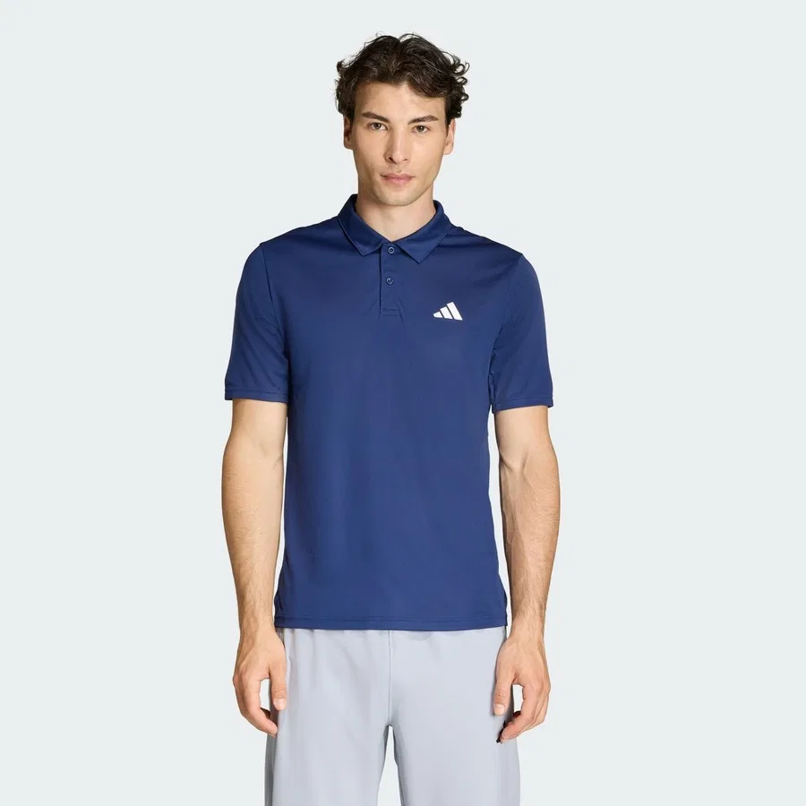 Половинка-поло с длинным рукавом Workout Essentials Base Polo adidas, Черный