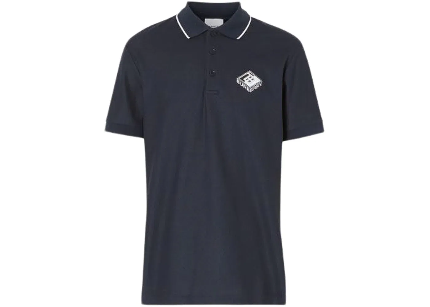 Мужское поло с логотипом Polo Burberry, Navy