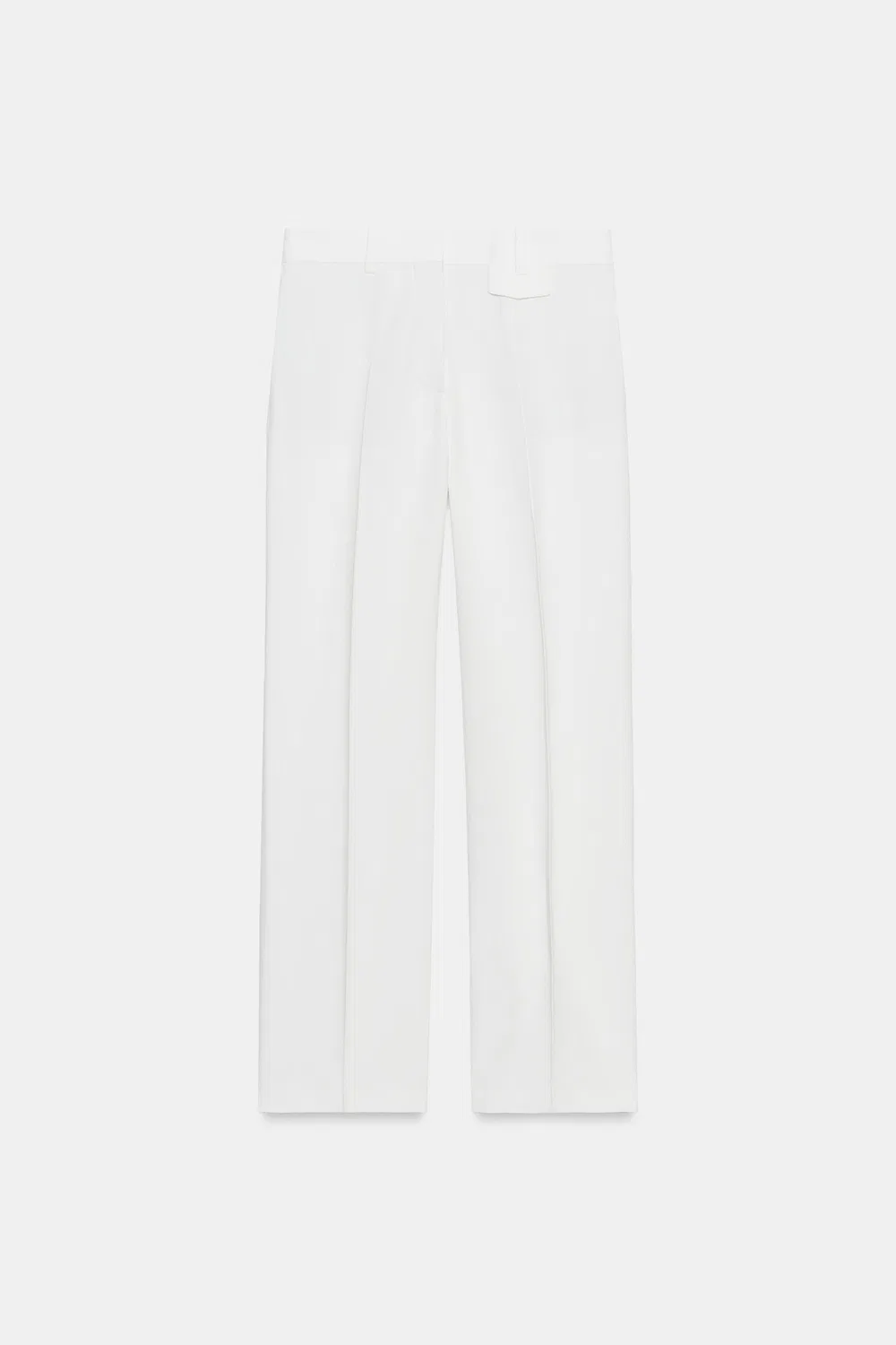Прямые брюки из коллекции ZW ZARA, White — фото 4