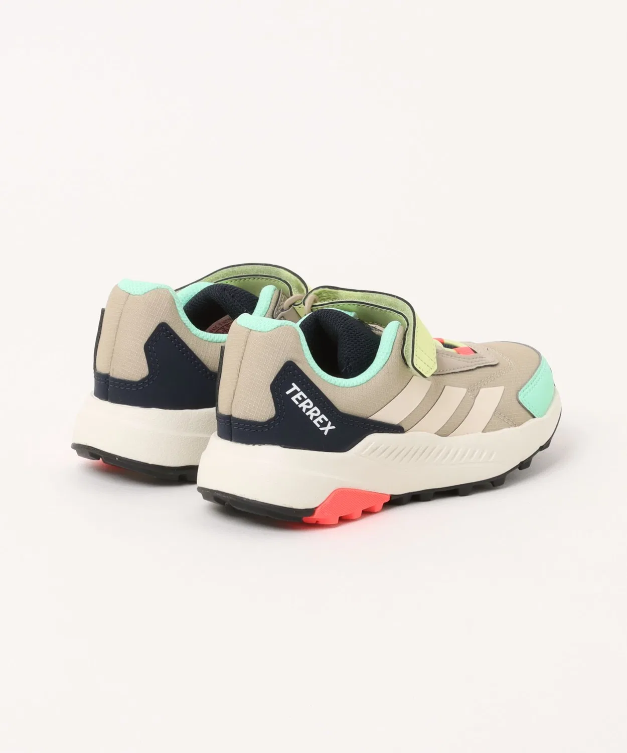 Детские кроссовки с защитным материалом рипстоп Adidas TERREX Anylander CF, Green — фото 2