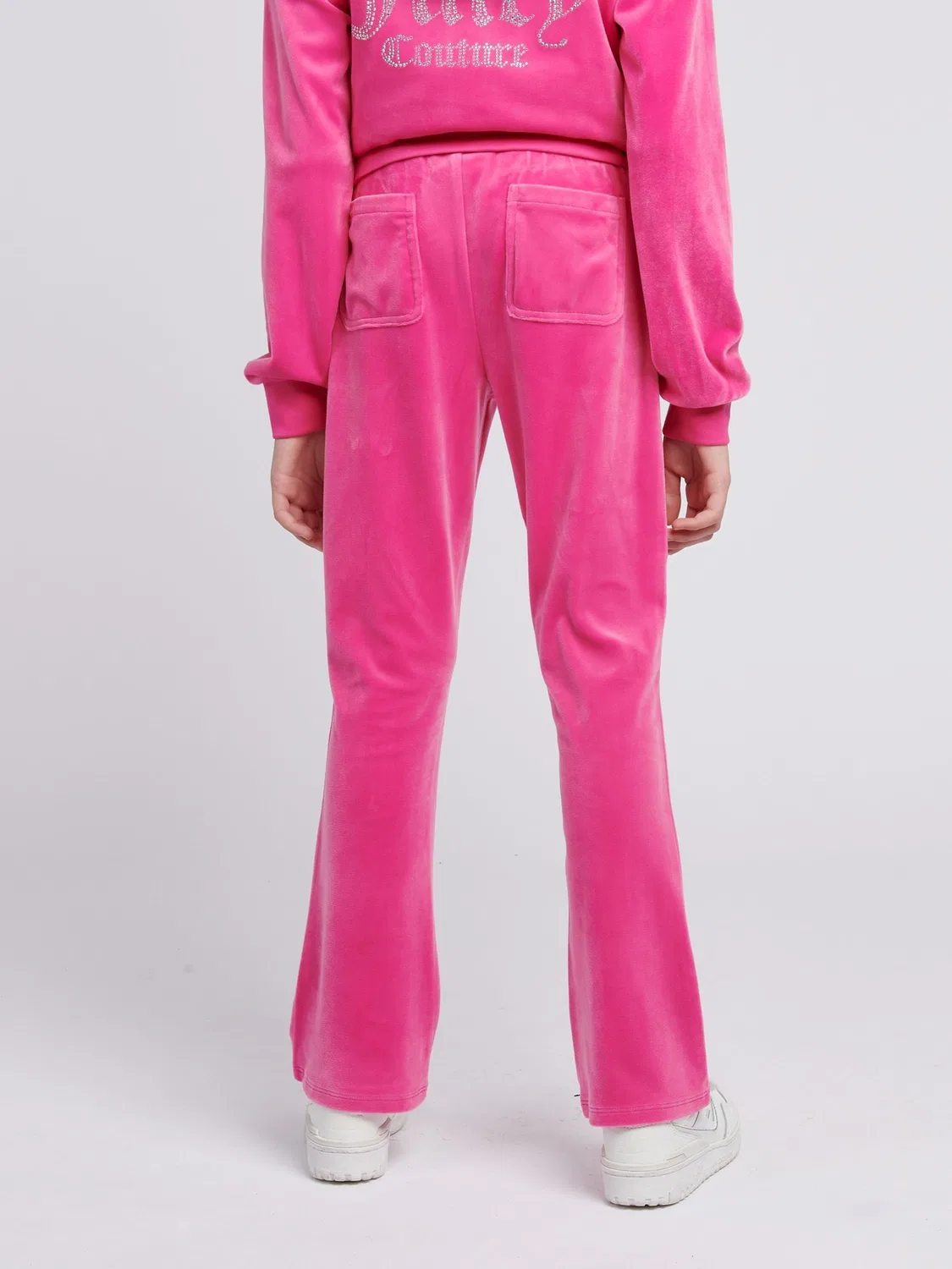 Джоггеры с диамантами Juicy Couture, фиолетовые — фото 3