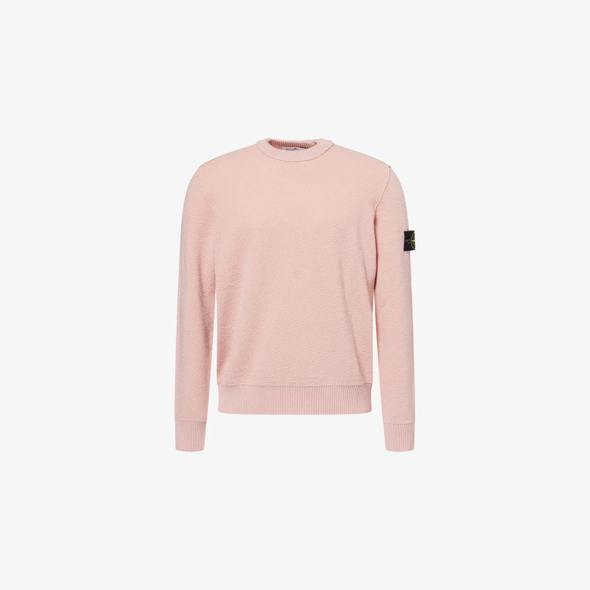Шерстяной джемпер с рельефной строчкой и изображением компаса Stone Island