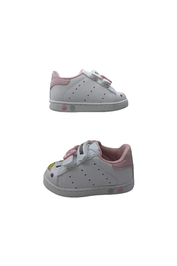 Детская обувь для девочек ортопедическая Middo Kids, White-Pink