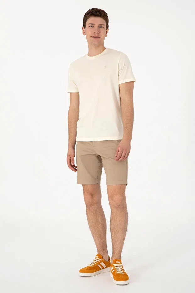 Мужская футболка с коротким рукавом U.S. Polo Assn., Nude Color — фото 4