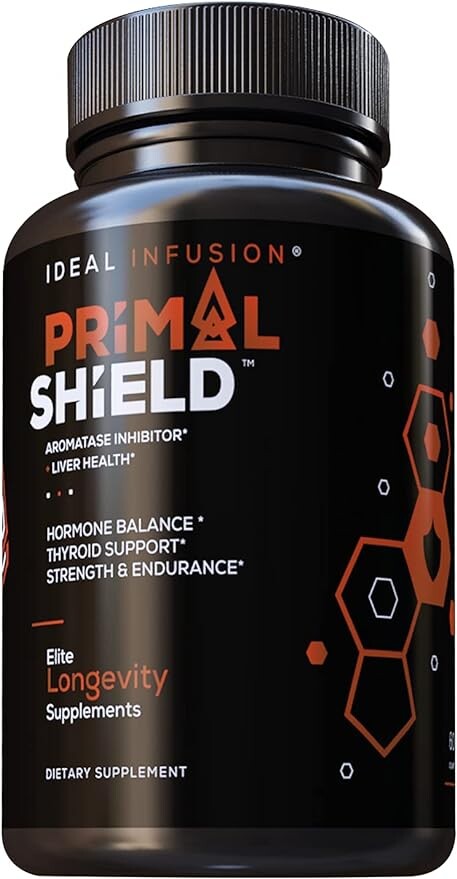 

Блокатор эстрогенов для мужчин и гормональный баланс для женщин Ideal Infusion Primal Shield, 60 капсул