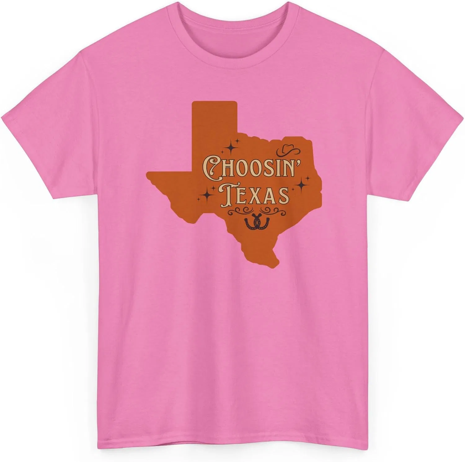 Женская футболка с принтом Choosin' Texas Country Music State Cowgirl Rodeo Ella Tee Shirt Riley Two Stepping T-Shirt Tshirt Sportswear Clothing Gift, Azalea