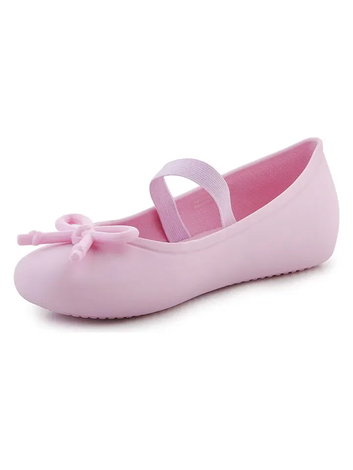 Балетки Brooklyn Crocs, розовый — фото 2