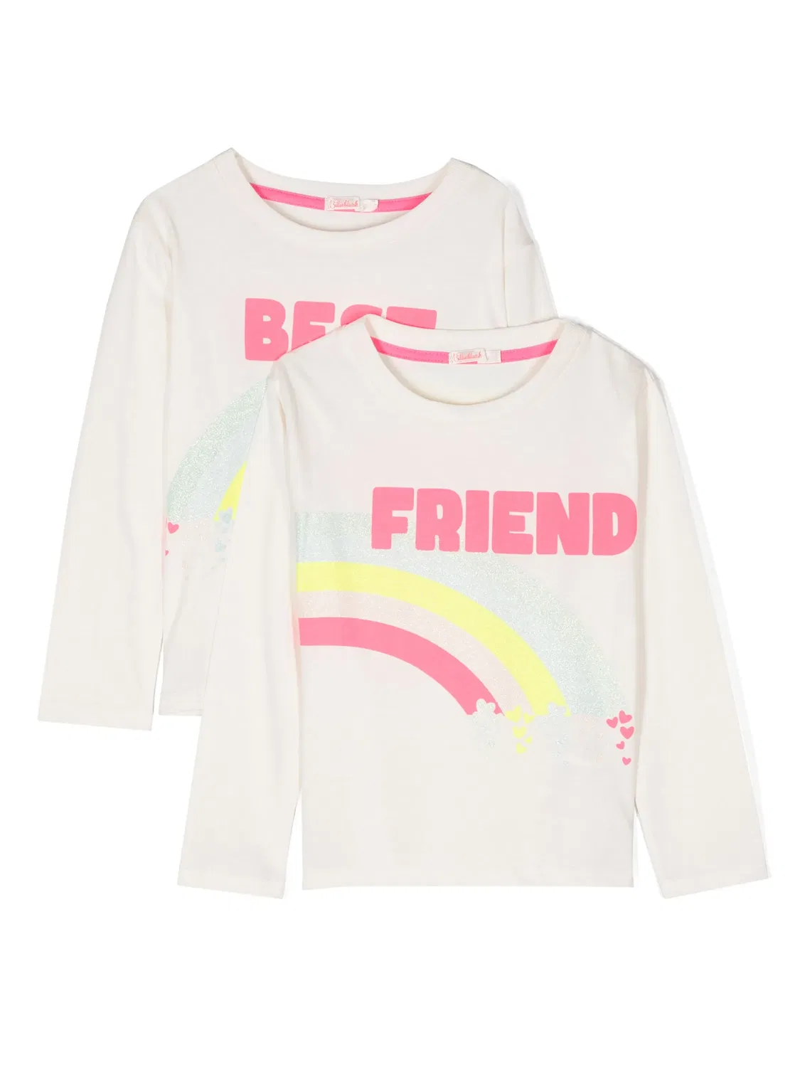 Футболки с принтом «Best Friend», набор из 2 Billieblush, белый