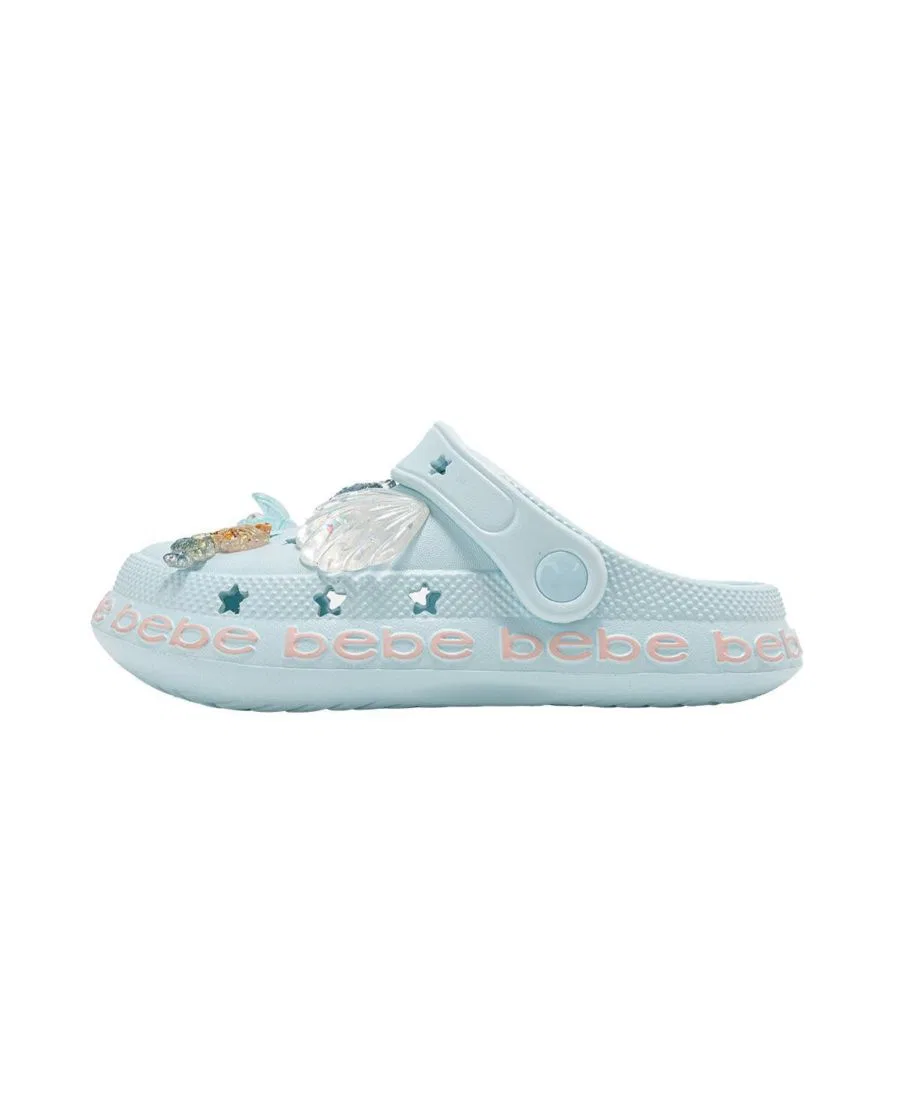 Сабо из ЭВА с морскими чармами Bebe, Light Pastel Blue — фото 3