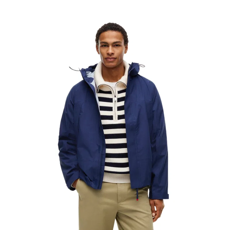 Мужская куртка с капюшоном Tommy Hilfiger, Marine Blue 0GY