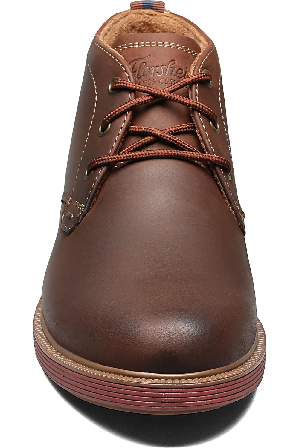 Детские ботинки чакка на нескользящей подошве Supacush Jr Chukka Boot Florsheim, Brown Chocolate — фото 3