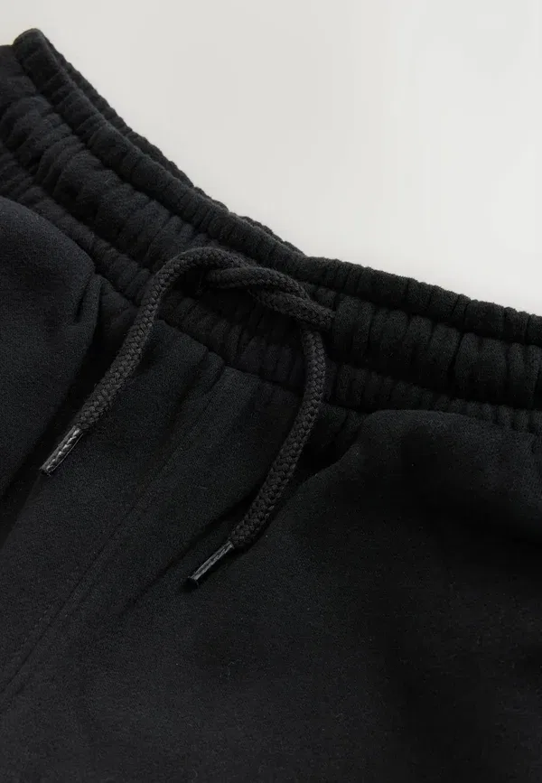 Шорты из хлопка и полиэстера, Shorts fit - side stripe - tracksuit bottoms Next, черный — фото 2