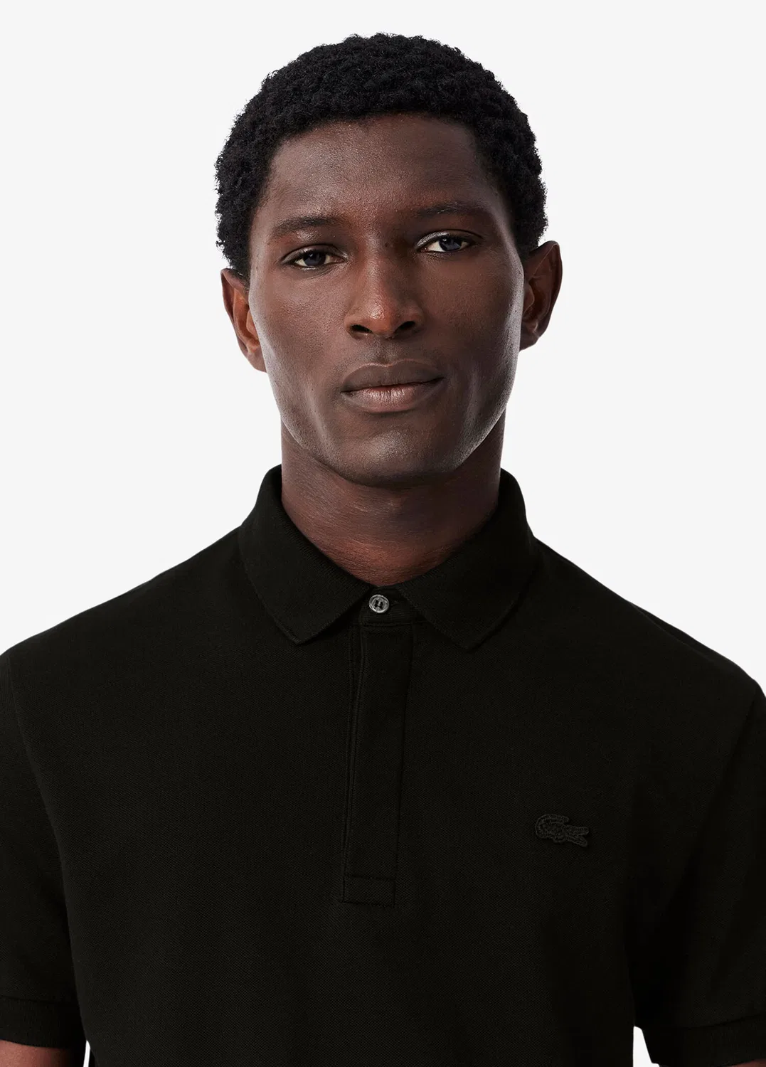 Поло Lacoste Paris, черный — фото 2