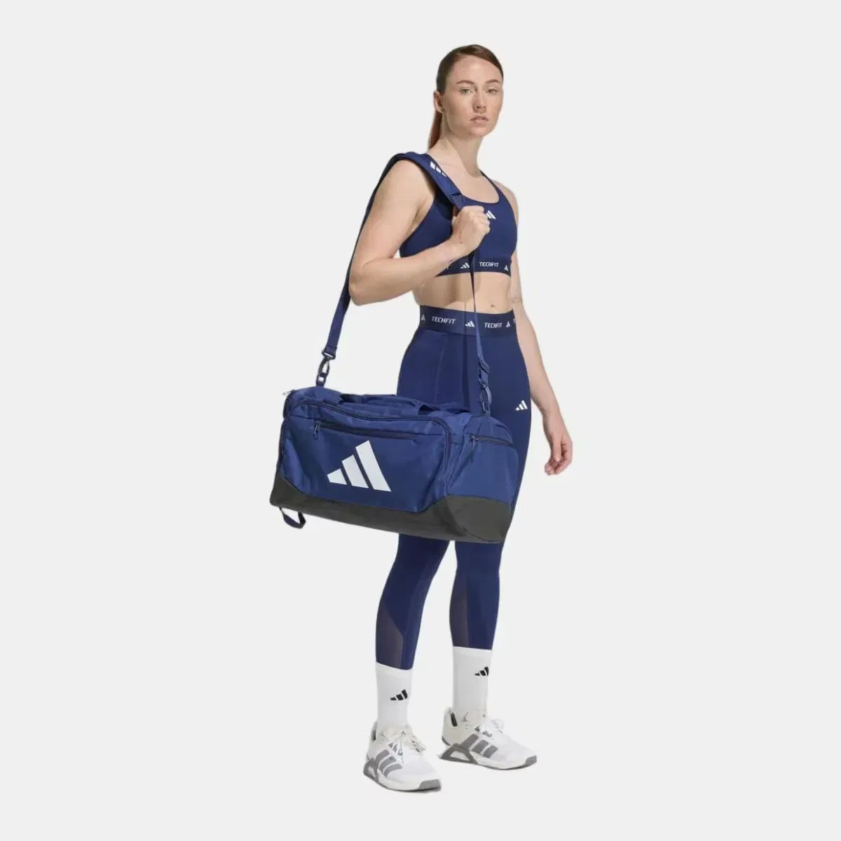 Женский топ для тренировок TF BRA adidas, Azul — фото 4