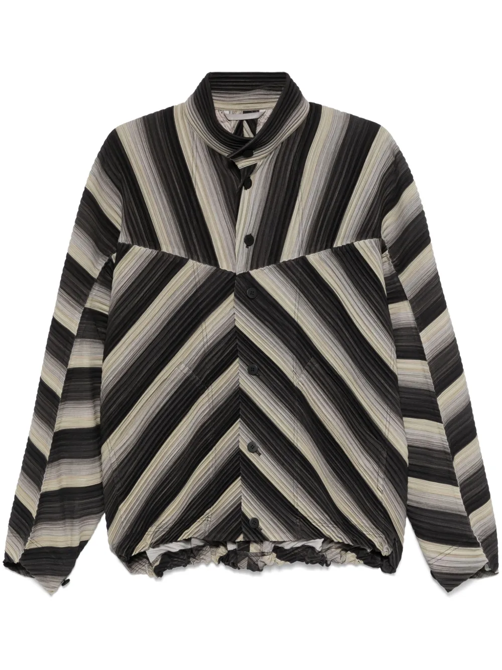 

Куртка RB Stripes 2 Homme Plissé Issey Miyake, черный