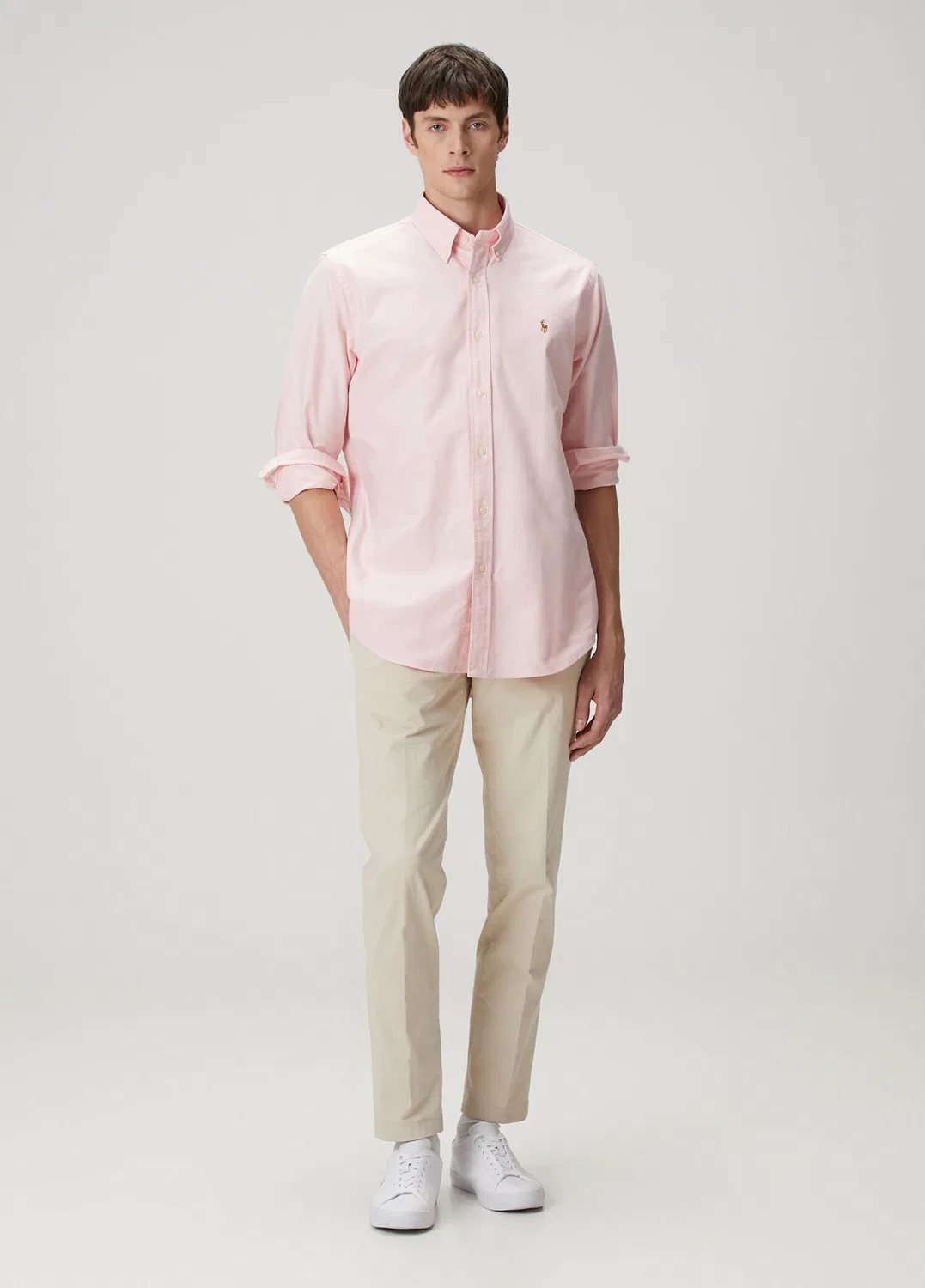 Рубашка Polo Ralph Lauren, pembe — фото 2