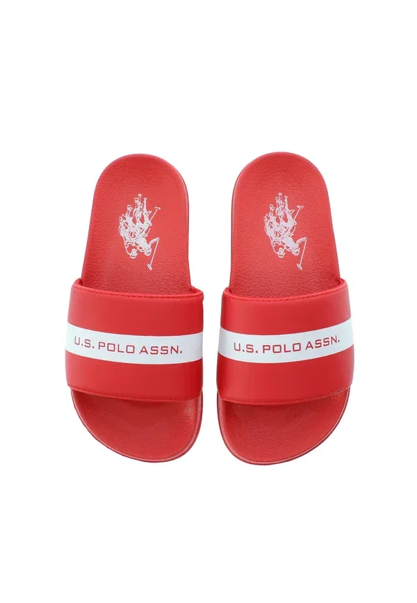 Туфли без каблука Skye U.S. Polo Assn., red/white, белый — фото 3