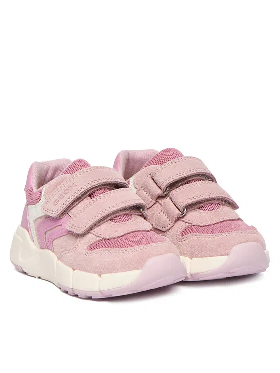 Кроссовки B Flexyper Mini Girl Geox, розовый — фото 2