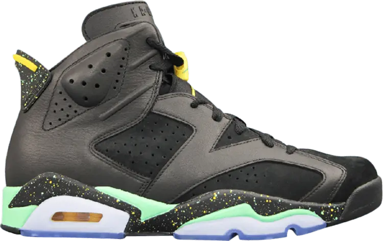 

Кроссовки Air Jordan 6 Retro Brazil, черный