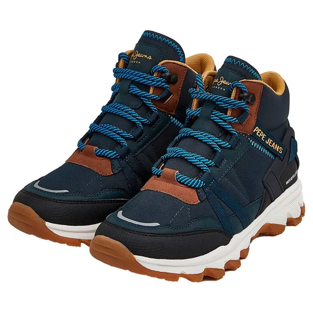 Детские ботинки для мальчиков вседорожные Peak Outdoor Boot Pepe Jeans, Blu — фото 3