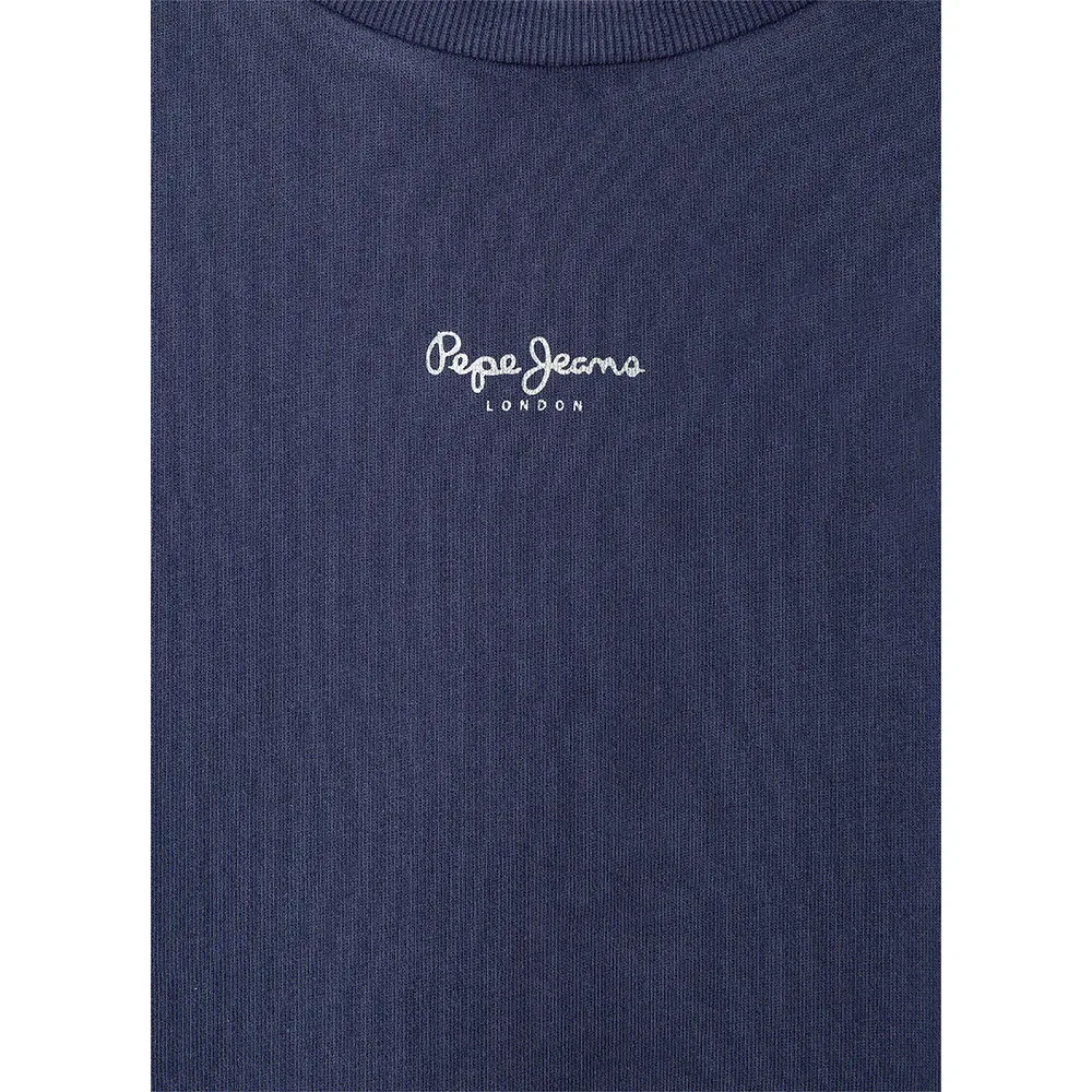 Детский свитшот для девочек с принтом Alissa Pepe jeans, Blue — фото 3