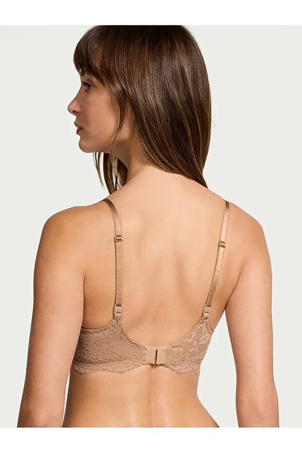Женский бюстгальтер с кружевом Victoria'S Secret, Praline — фото 3
