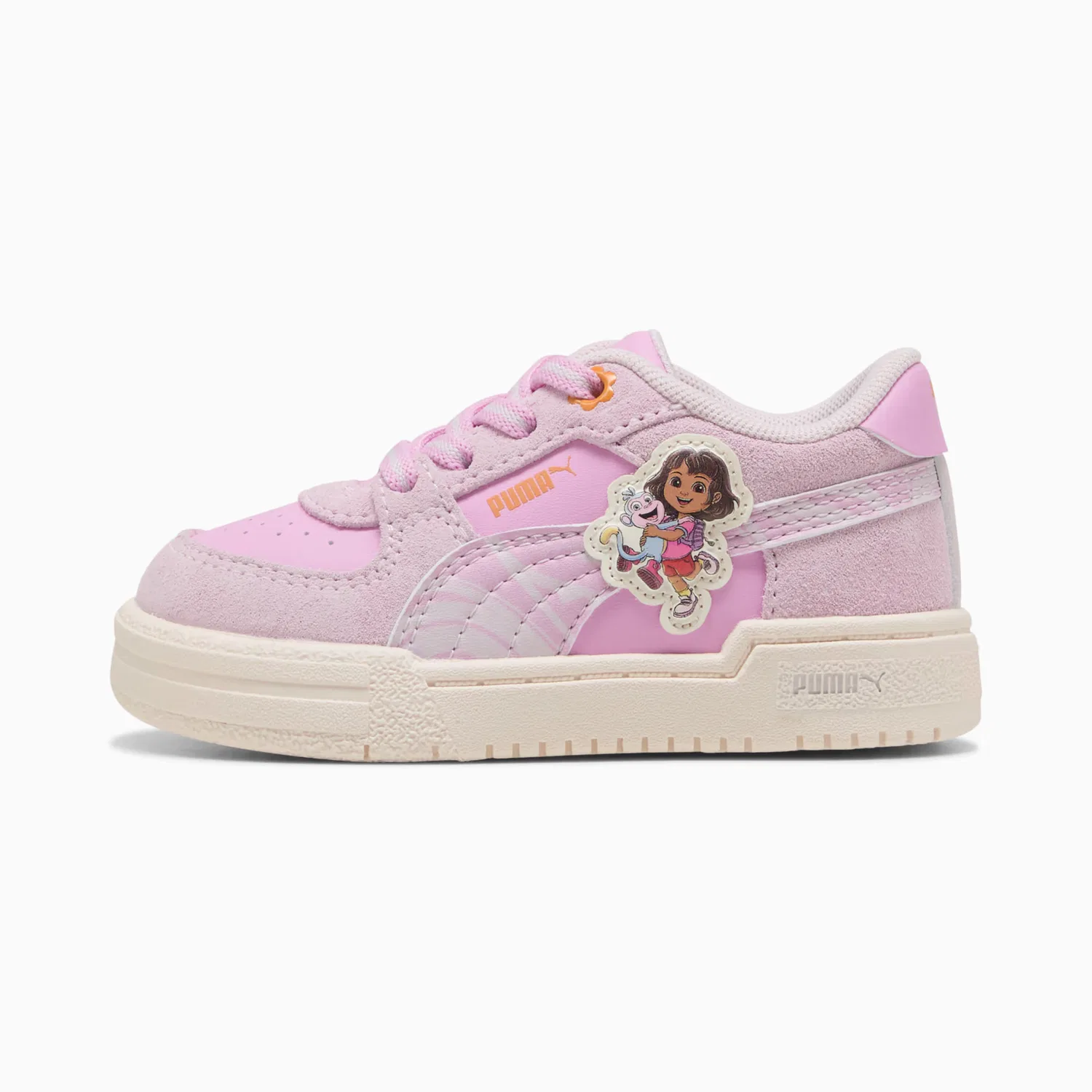 Удобная обувь для малышей Puma X Dora The Explorer Ca Pro, Powder Pink-Chambray Blue