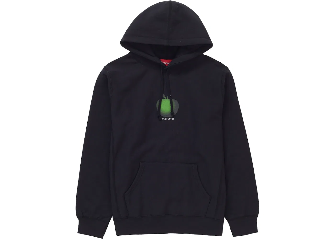 Мужская худи с капюшоном Supreme, Black
