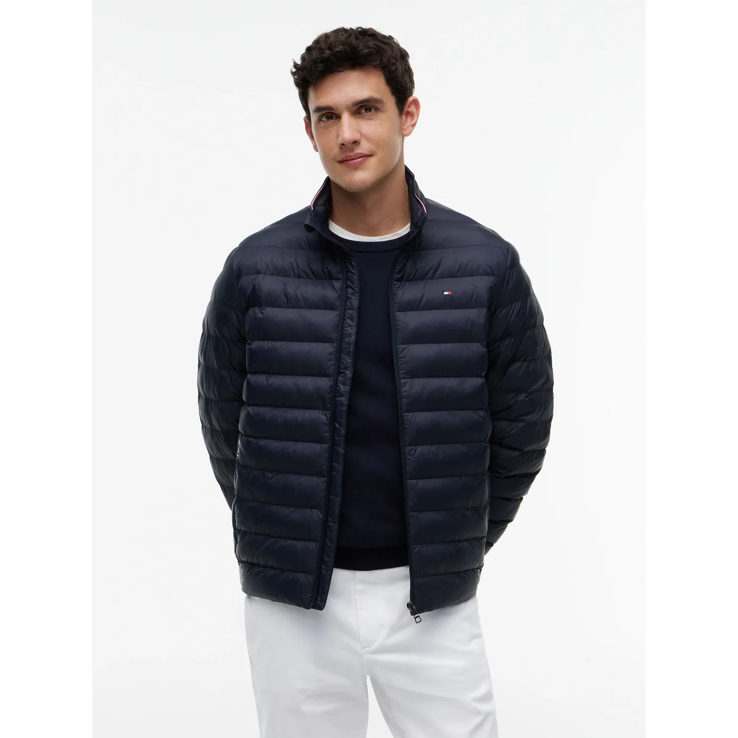 Мужская стеганая куртка CORE PACKABLE RECYCLED JACKET Tommy Hilfiger, Desert Sky