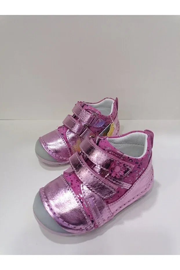 Детские туфли для девочек с ортопедической стелькой Özgür Kids, Pink — фото 2