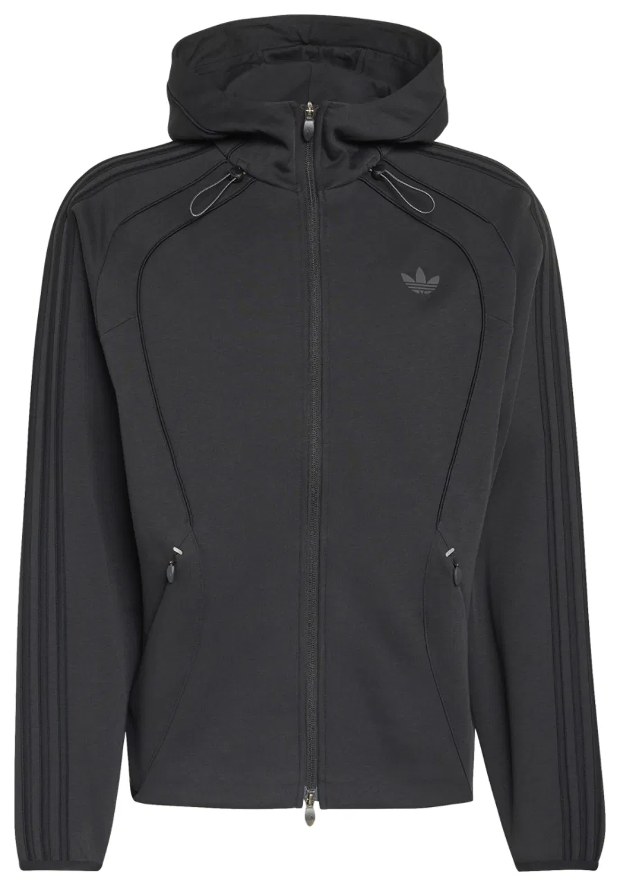 Худи для мужчин Spacer Cutline Full-Zip Adidas, черный