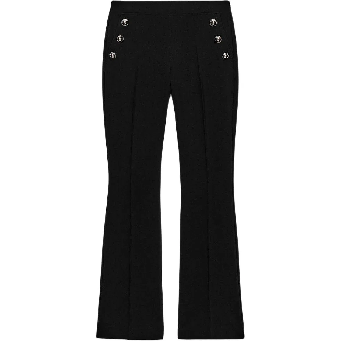Женские брюки клеш Black ZARA, Черный