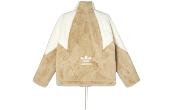 Куртка adidas originals Unisex Speed Fur Jacket Brown, коричневый — фото 2