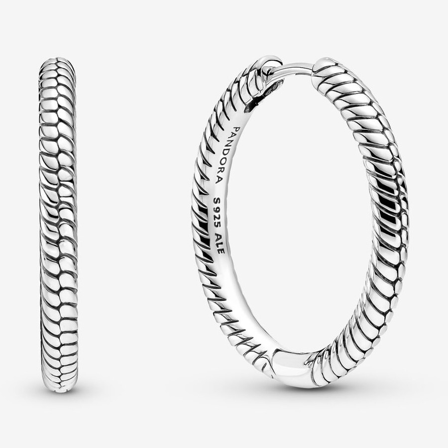 

Серьги Pandora Moments Charm, серебро