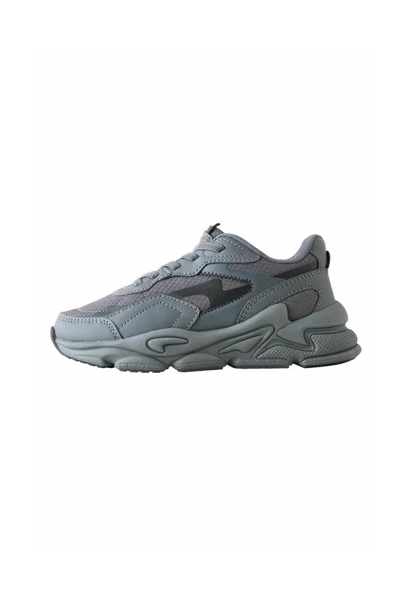 Кроссовки на шнуровке Elastic lace trainers Next, Grey, серый — фото 4